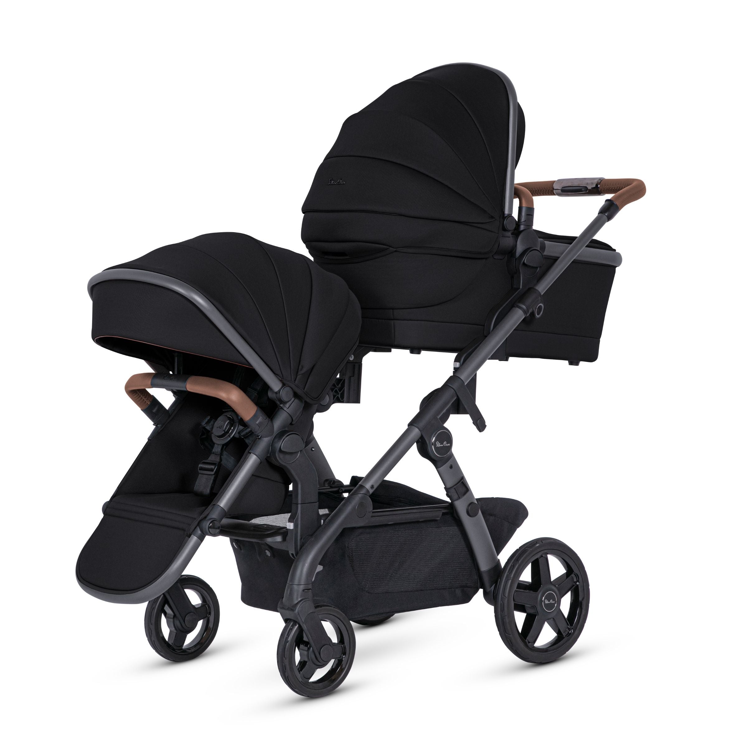 Silver Cross Wave 3 Single-to-Double Stroller