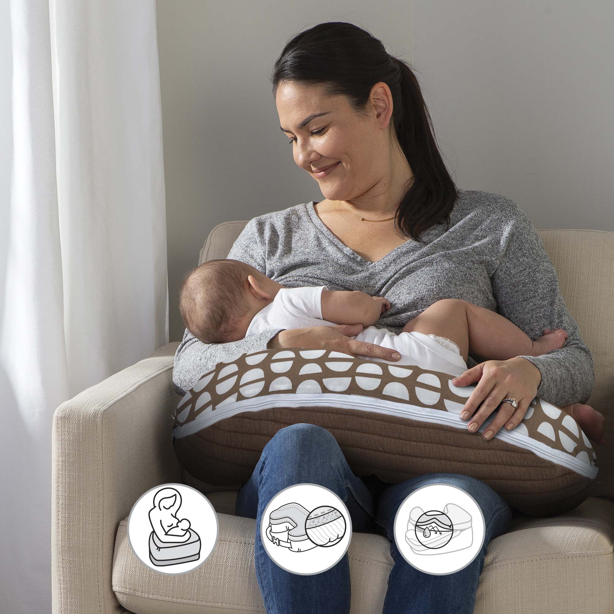 Boppy Best Latch™ Nursing Support