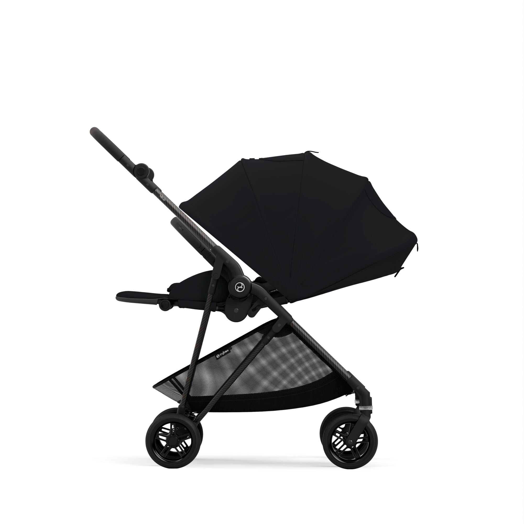 Cybex Melio Carbon 3 Stroller with Aton G SensorSafe Travel System