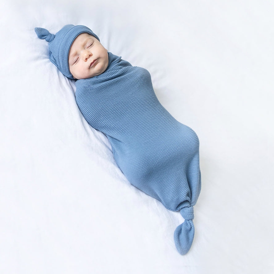 Cozy Cocoon Organic Waffle Weave Swaddle