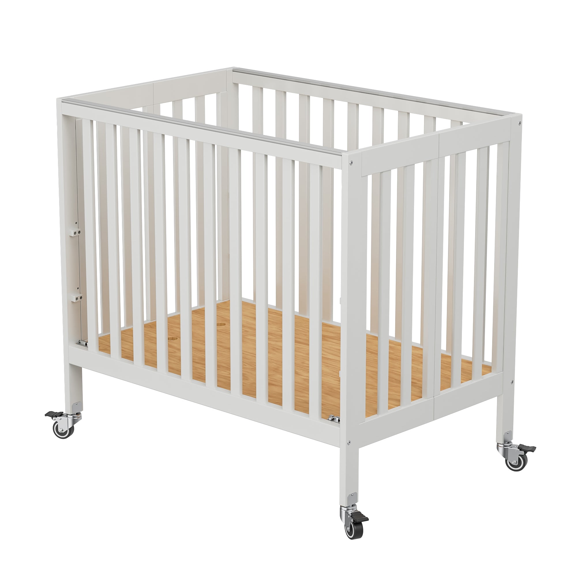 Fizzy 3 Level (Flat) Portable Crib + Free 3" Mattress