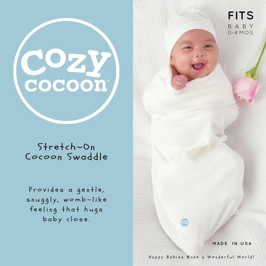 Cozy Cocoon Pure White Swaddle