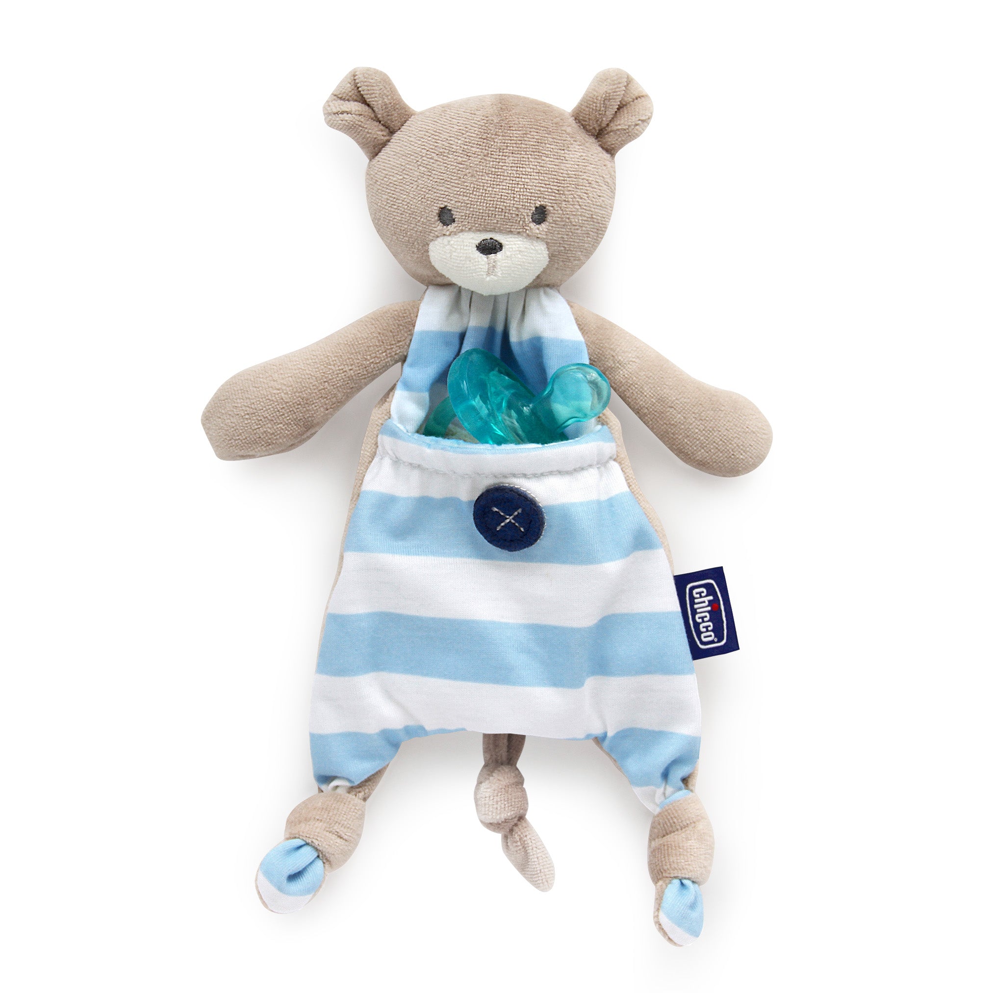 Chicco Pocket Buddies Soft Pacifier Lovey