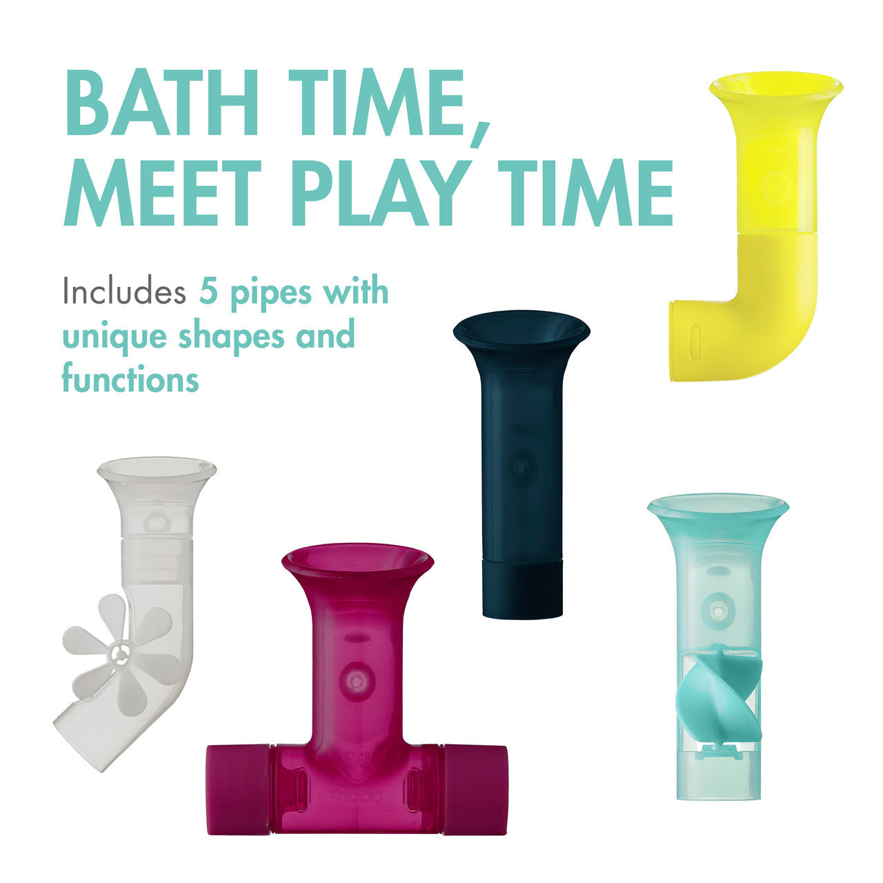 Boon PIPES Building Bath Toy Set