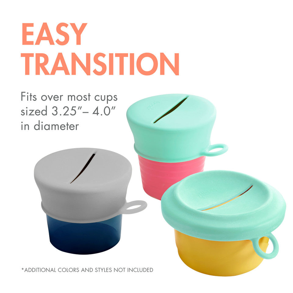 Boon SNUG SNACK Universal Silicone Snack Cup and Lid