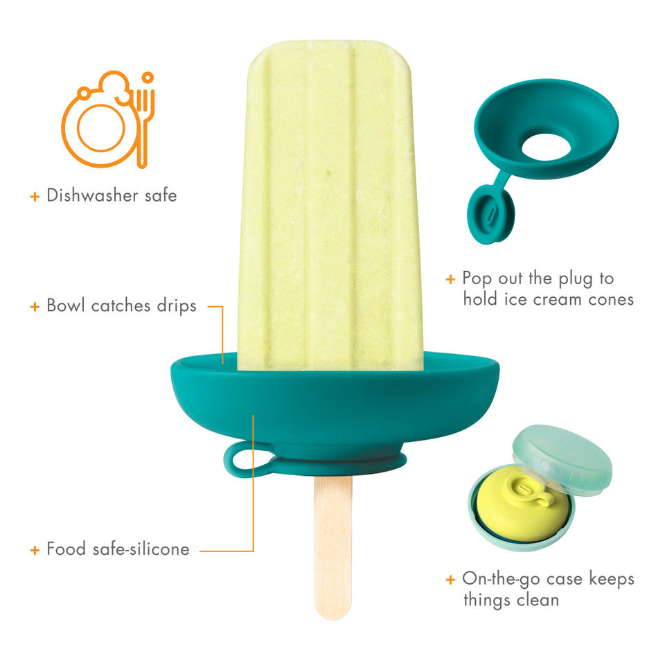 Boon DRIZZLE Popsicle and Ice Cream Cone Holder - 4 Pack