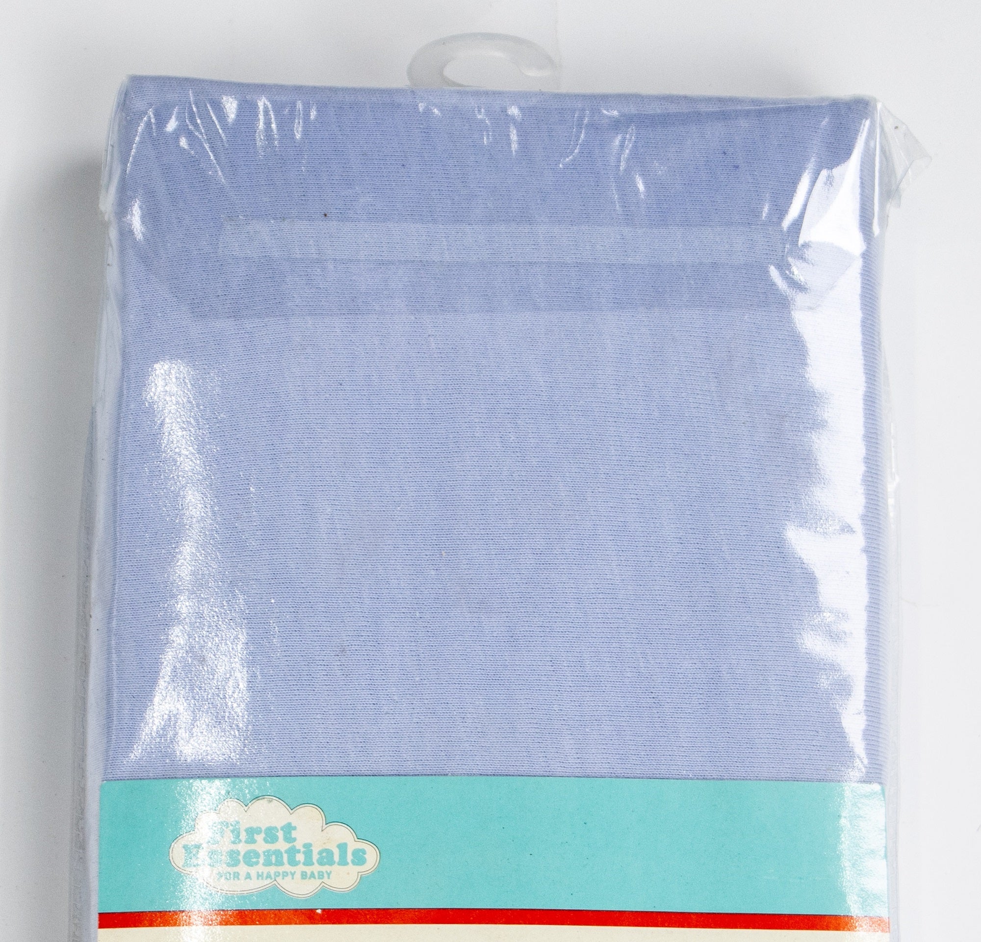 First Essentials Fitted Cotton Portable Crib Sheet