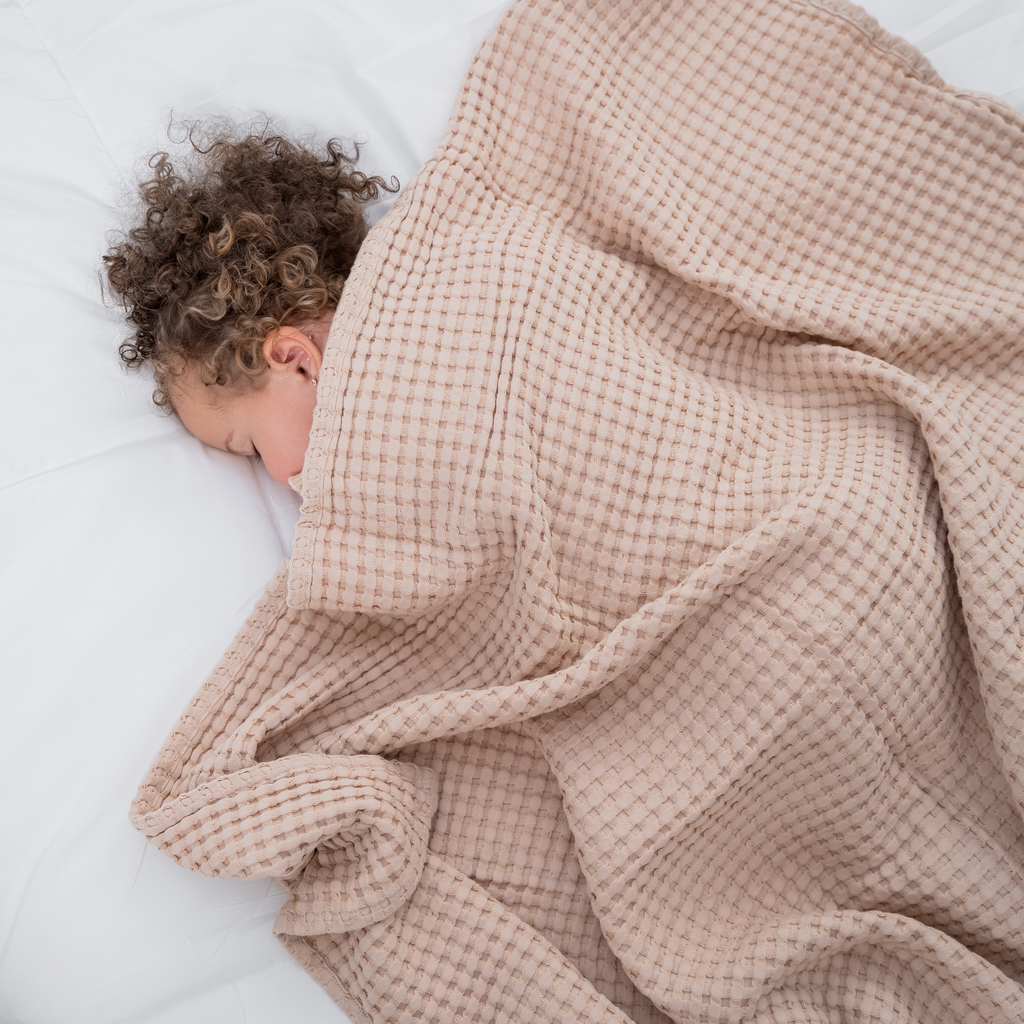 Comfy Cubs Waffle Baby Blanket