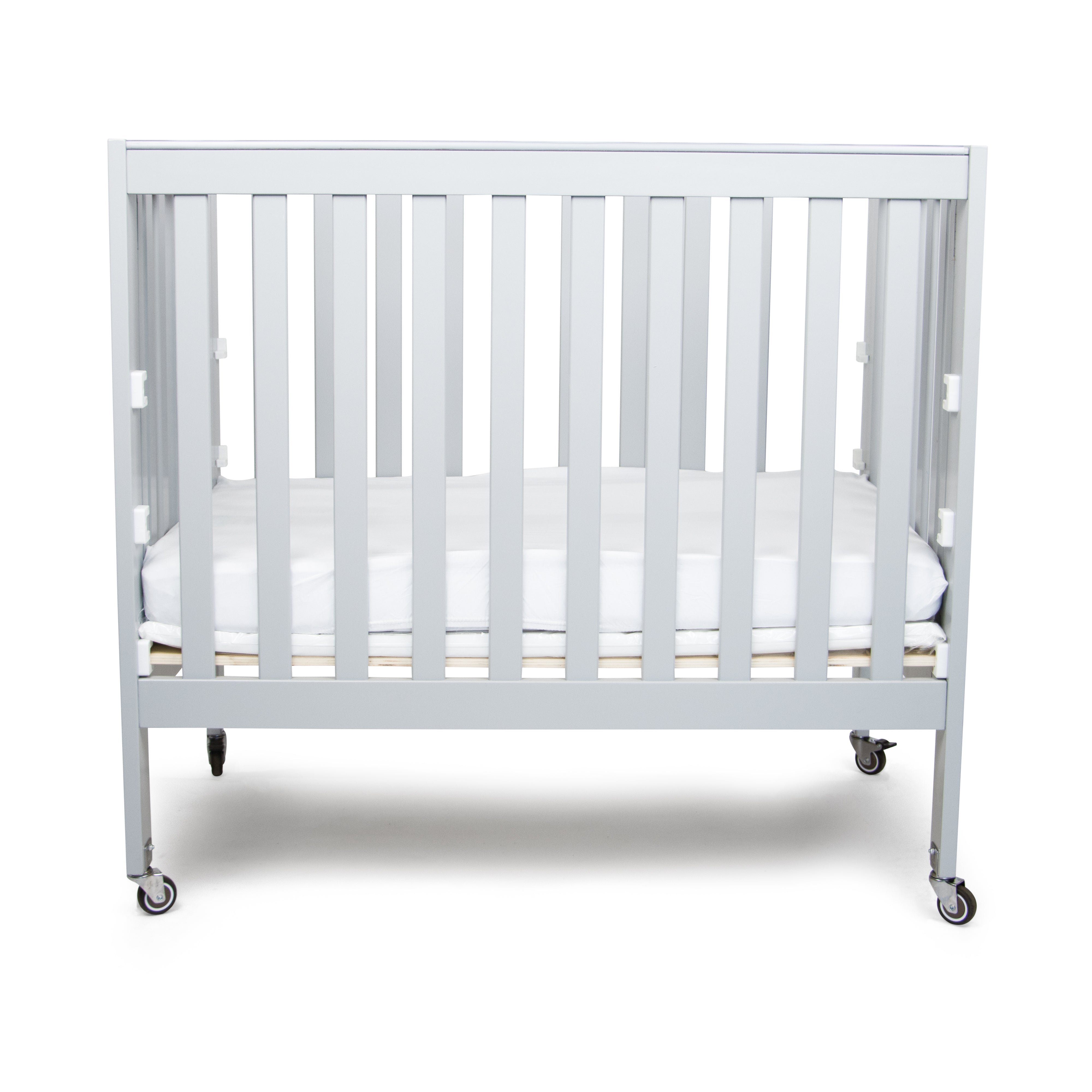 First Essentials Ruby Flat Top Portable Mini Crib