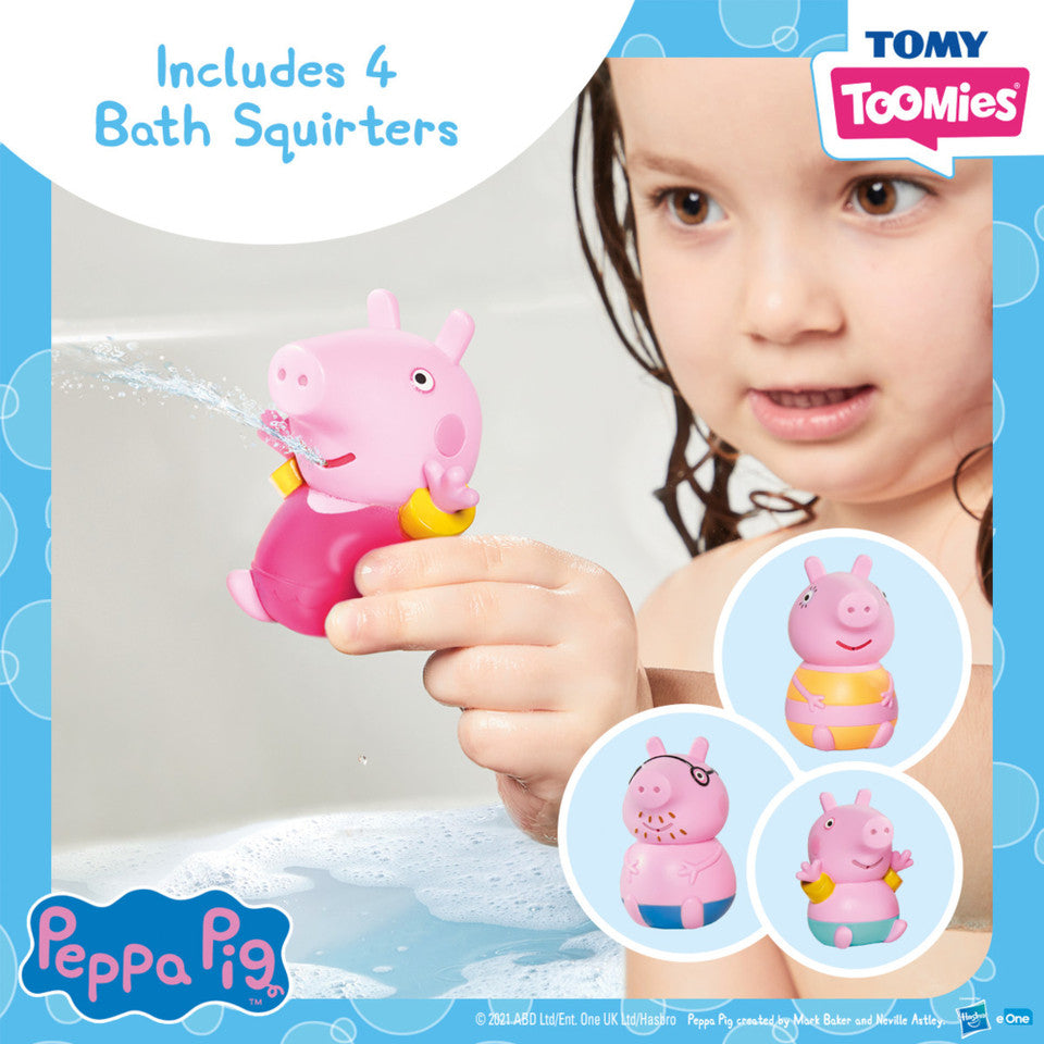 Toomies Peppa Pig Bath and Pool Toys Set