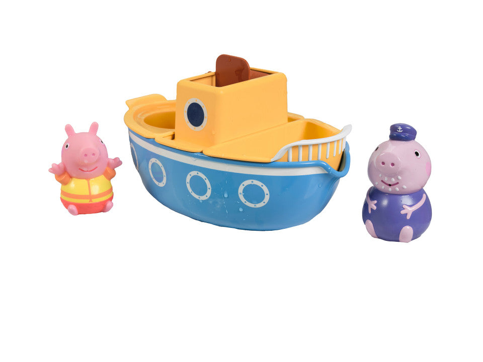 Toomies Peppa Grandpa Pig's Splash & Pour Boat