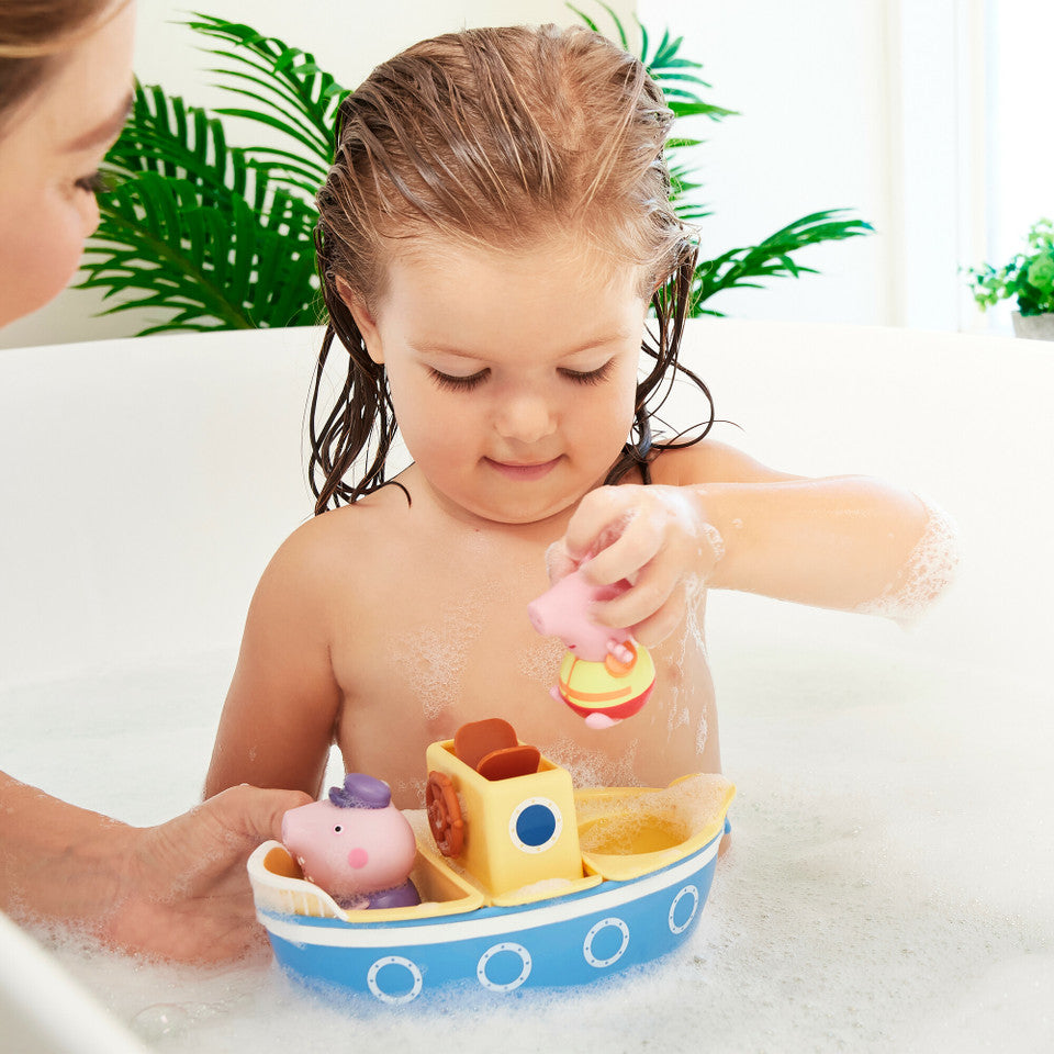 Toomies Peppa Grandpa Pig's Splash & Pour Boat