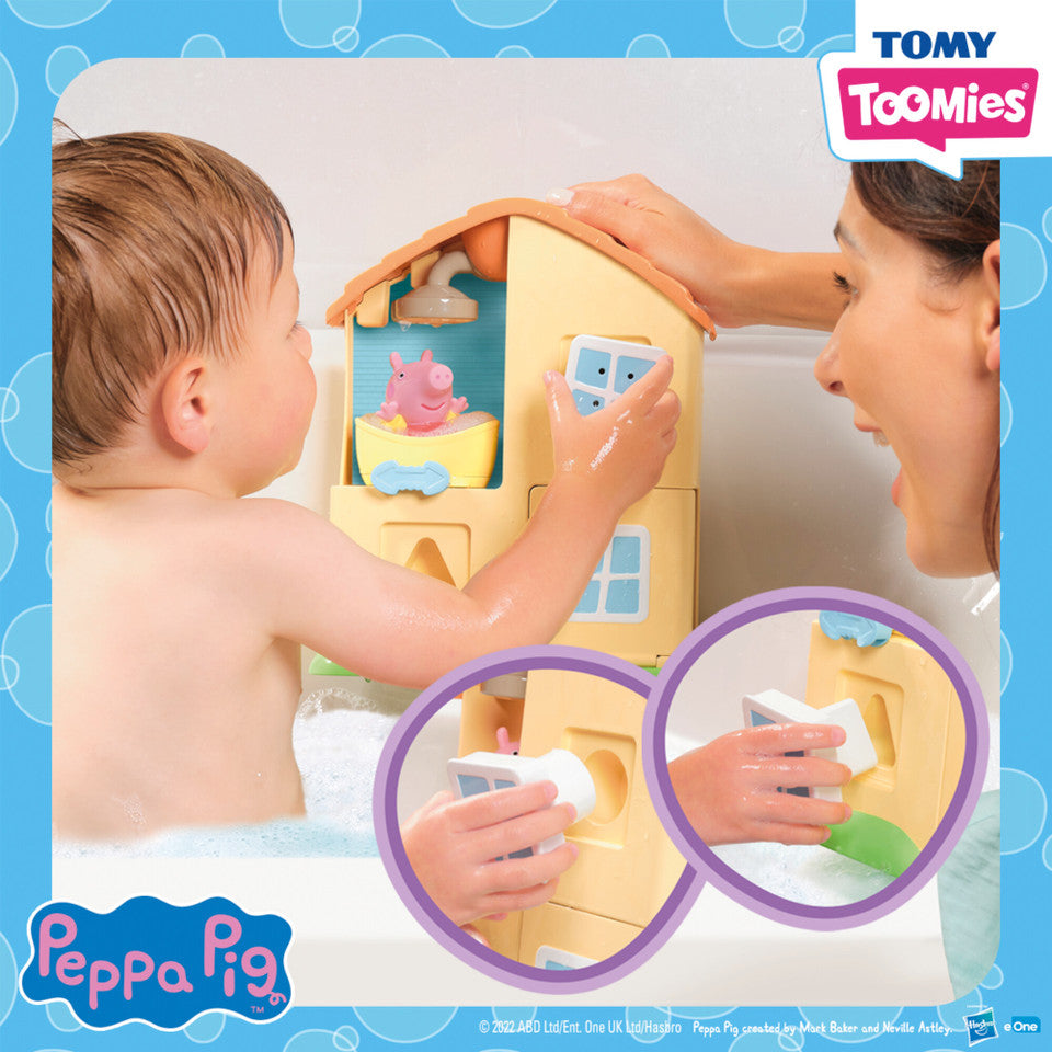 Toomies Peppa’s House Bath Playset