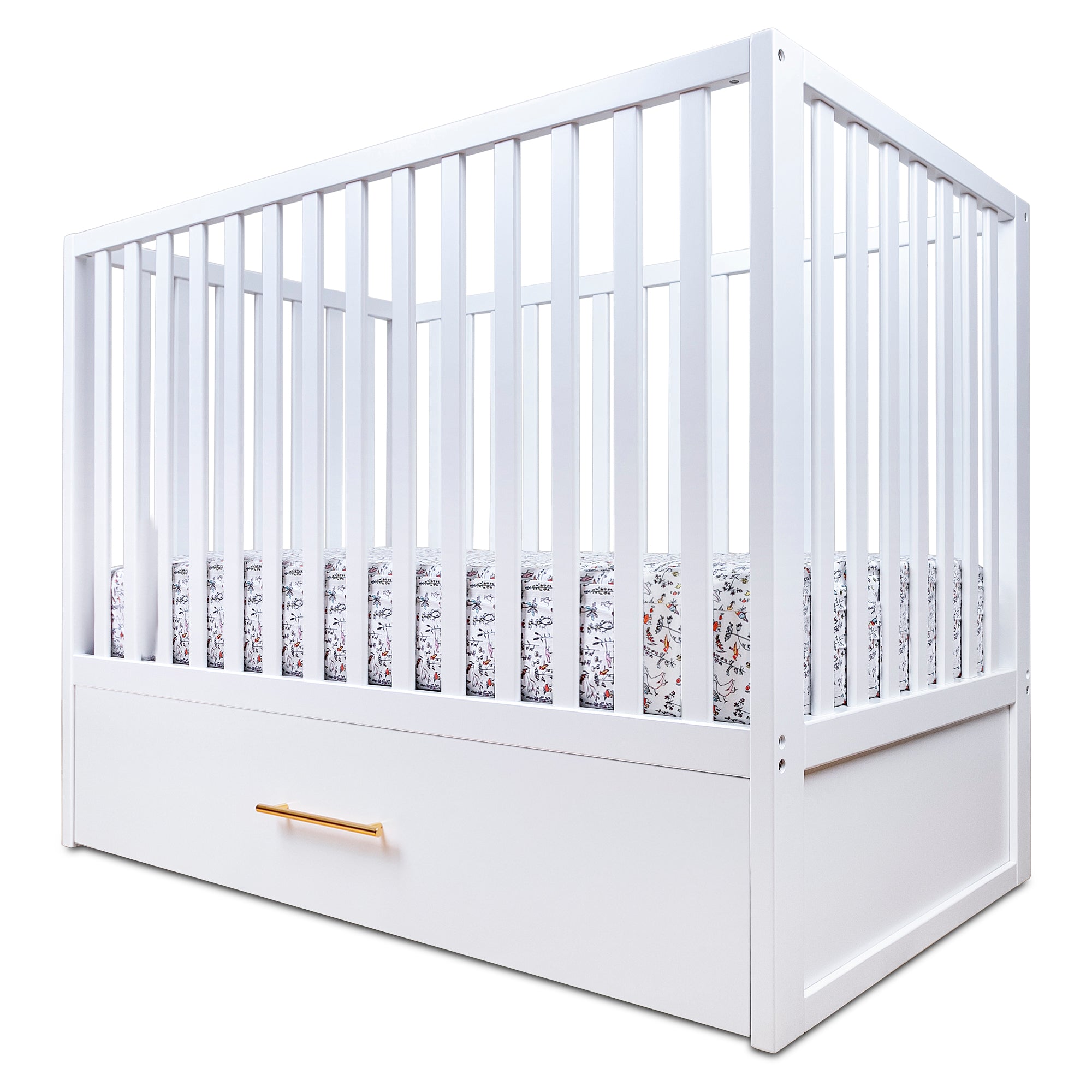 HushCrib 3-in1 Convertible Crib With Trundle