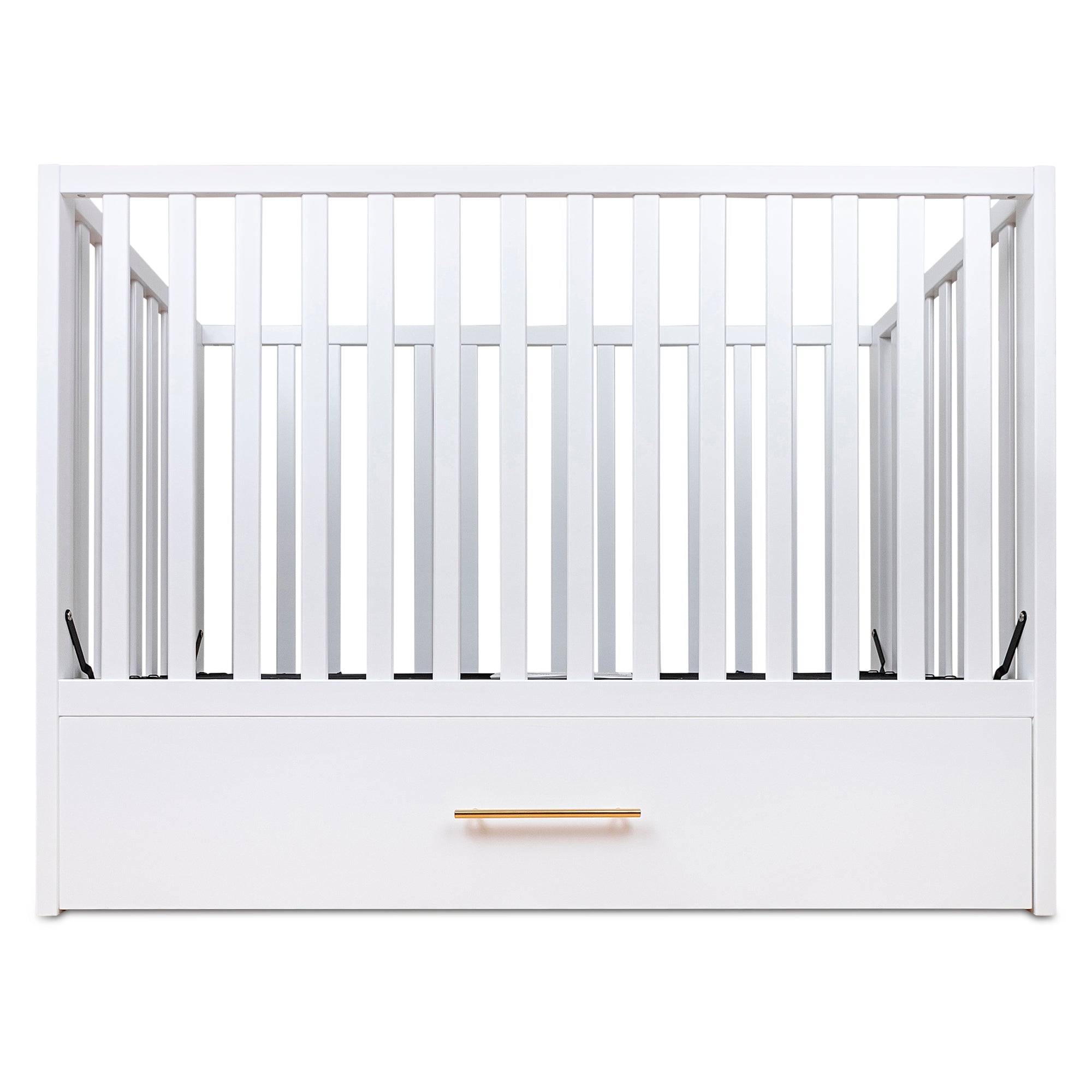 HushCrib 3-in1 Convertible Crib With Trundle