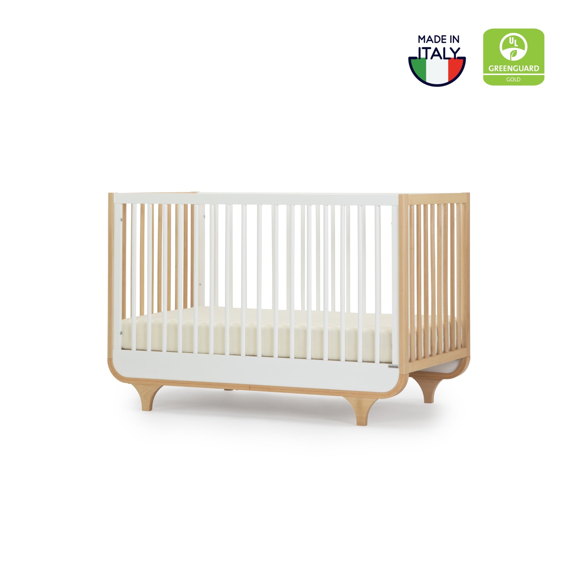 dadada Jolly 3-in-1 Convertible Crib