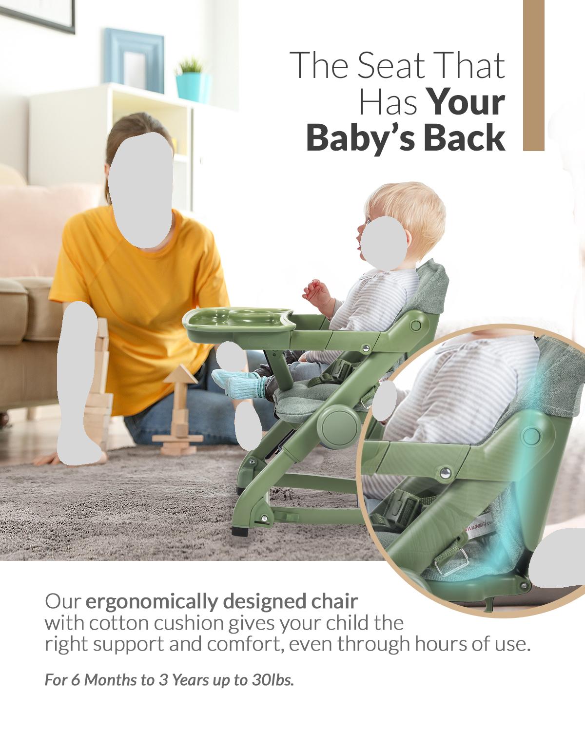 Unilove Feed Me 3-in-1 Booster Seat