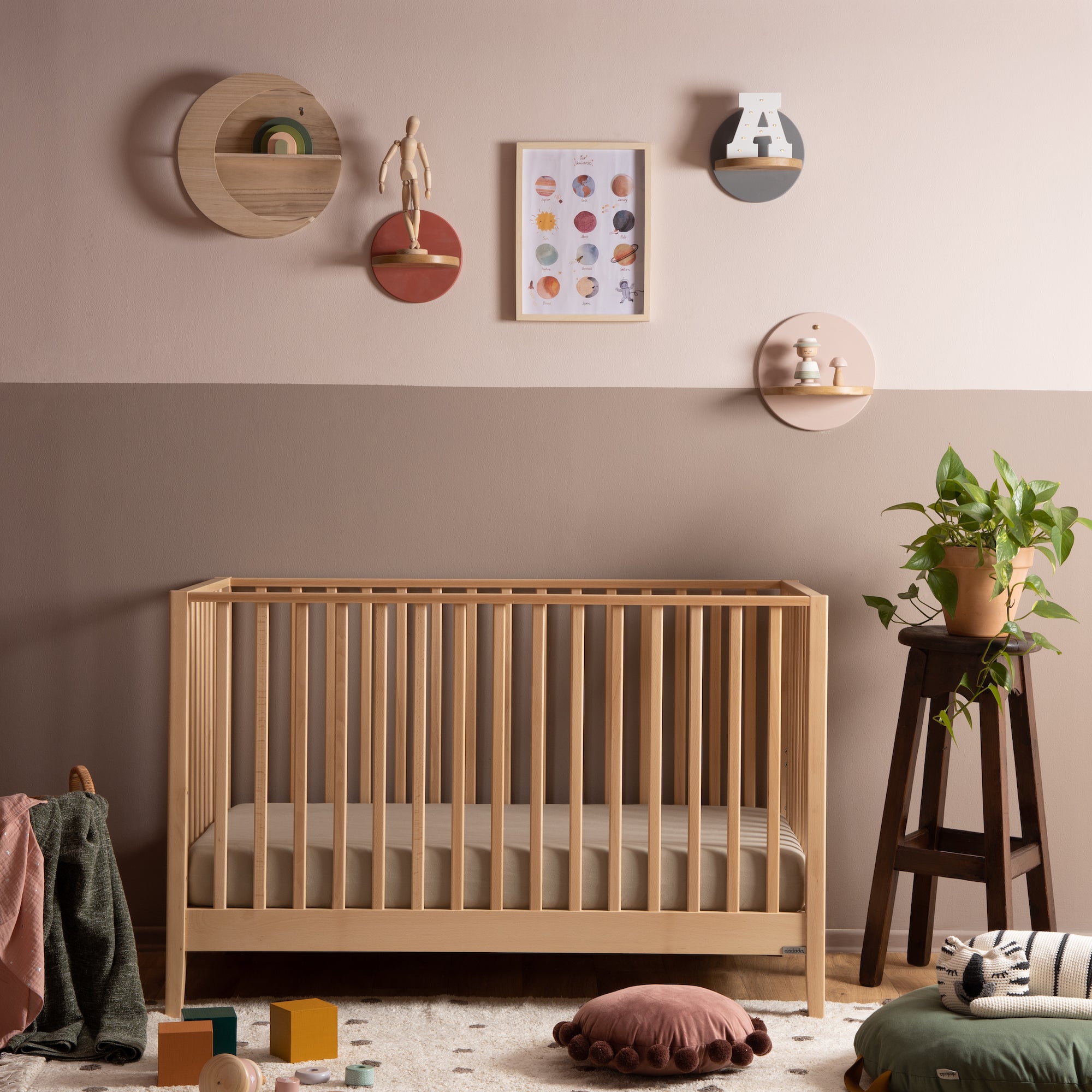 dadada LaLa 3-in-1 Convertible Crib