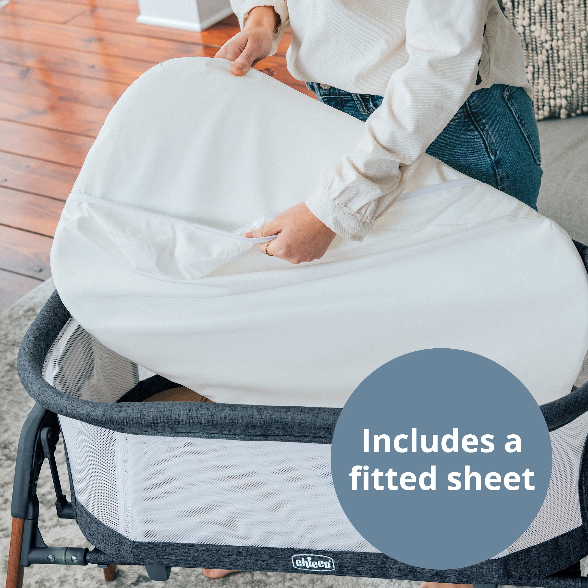 Chicco LullaGlide 3-in-1 Bassinet