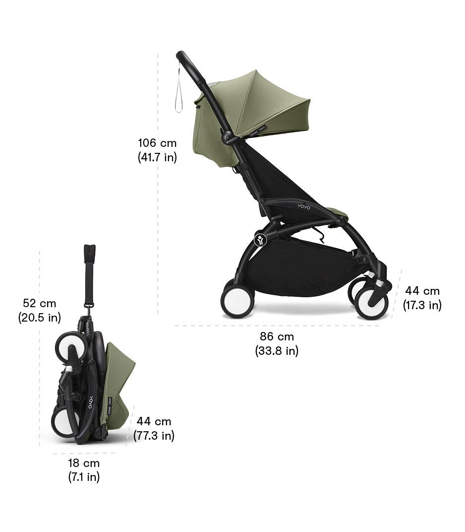 Stokke YOYO³ Newborn To Toddler Stroller Bundle