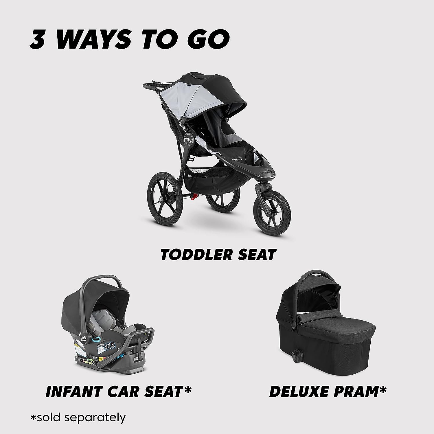 Baby Jogger Summit X3 Single Jogging Stroller