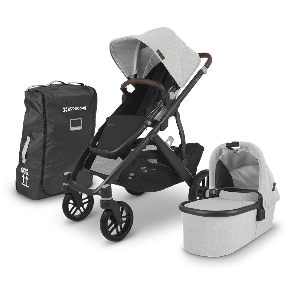 UPPAbaby Vista V2 Stroller and Travel Bag Bundle