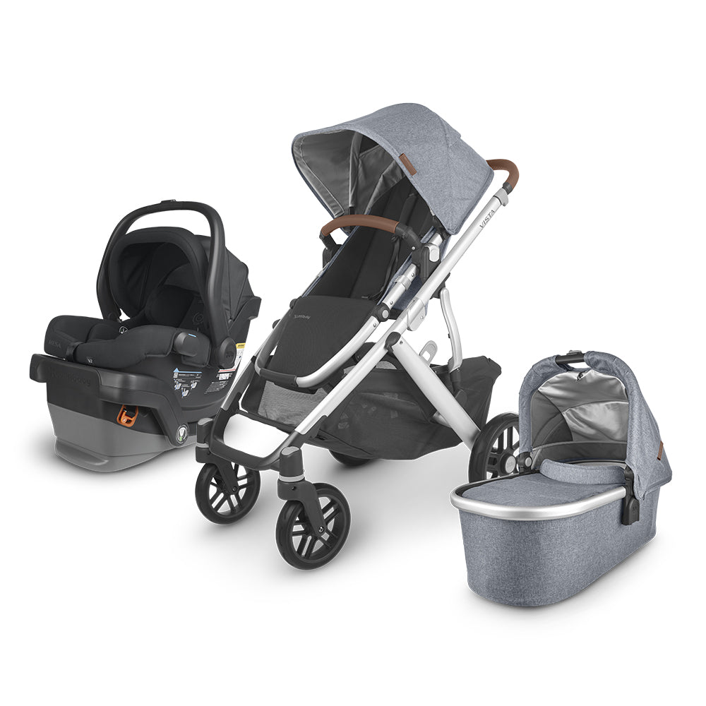 UPPAbaby Vista V2 Stroller Bundle with Mesa V2 Infant Car Seat