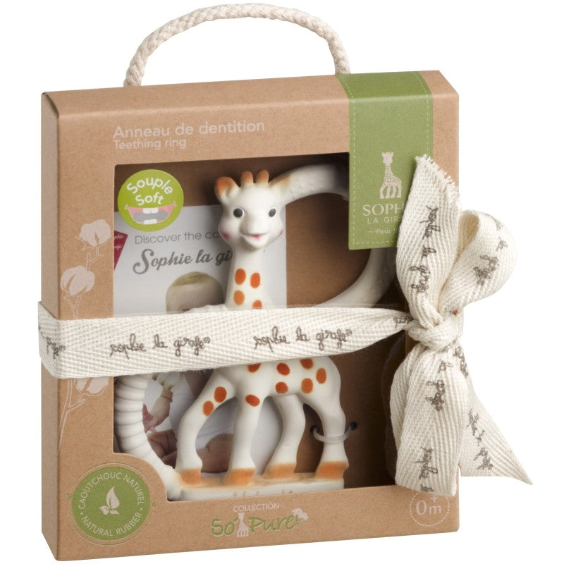 Sophie La Girafe So'Pure Soft Teething Ring