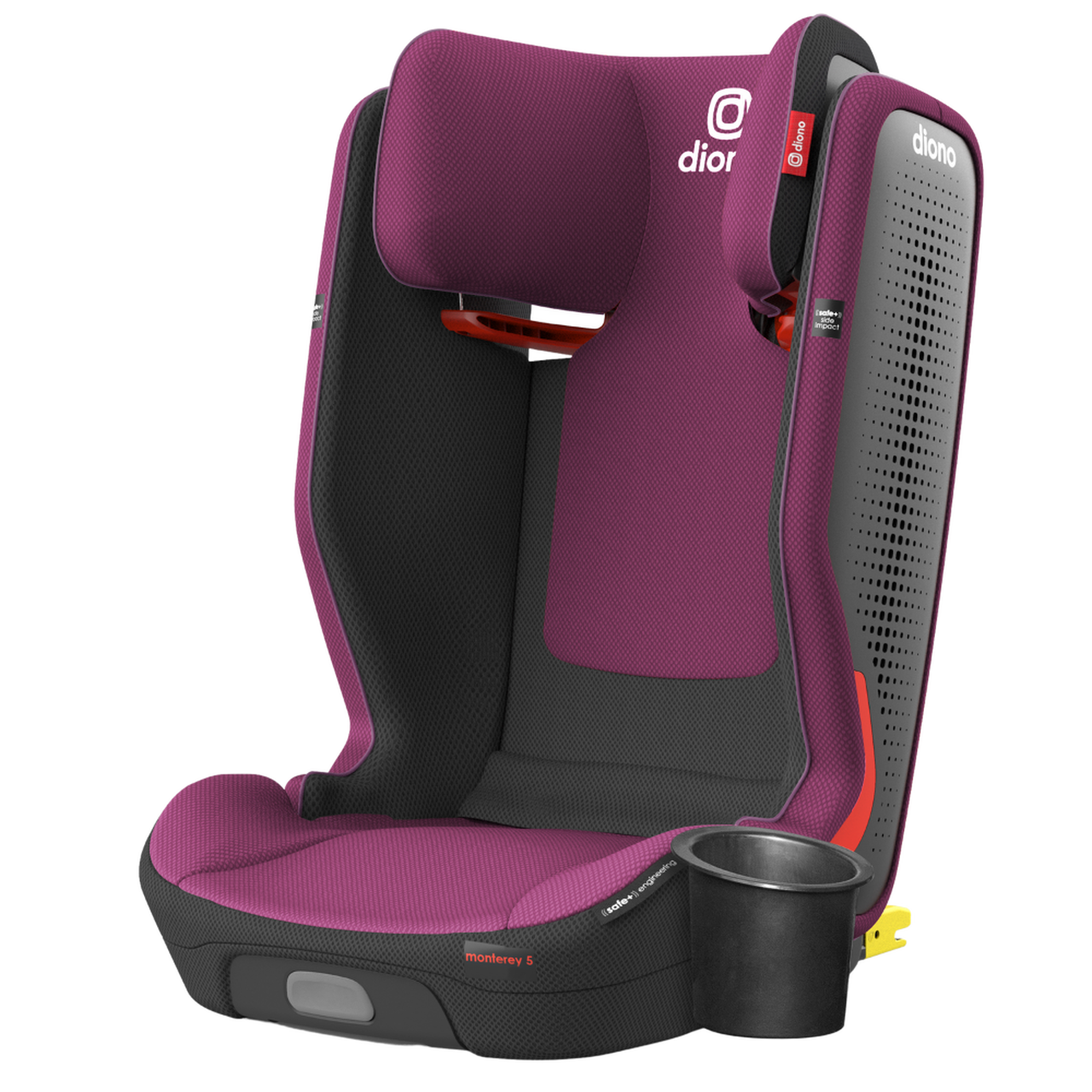 Diono Monterey 5 iST FixSafe Booster Car Seat - DAMAGED BOX