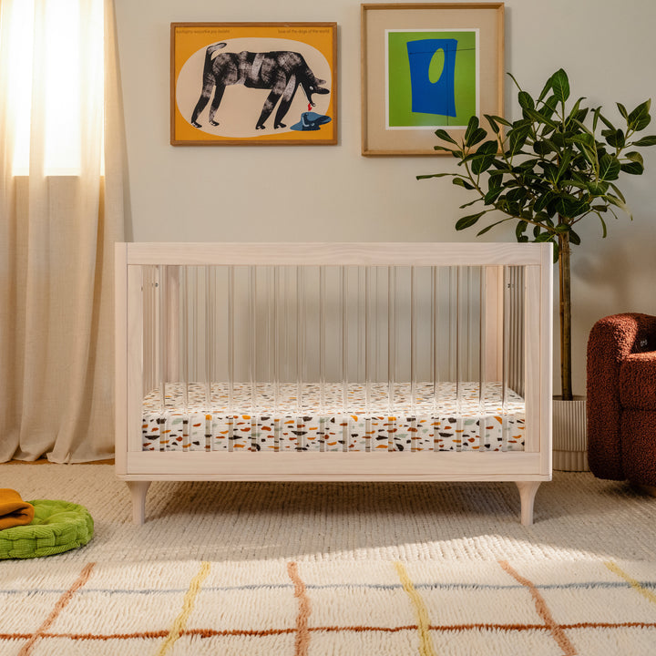 Babyletto Lolly 3-in-1 Convertible Crib with Toddler Bed Conversion Kit