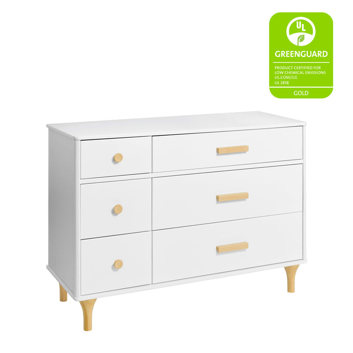 Babyletto Lolly 6-Drawer Assembled Double Dresser