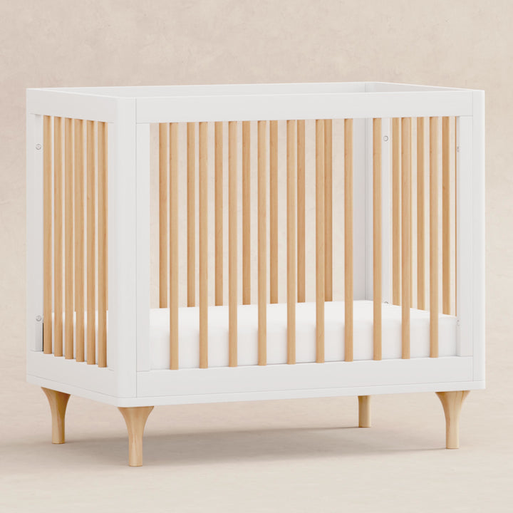 Babyletto Lolly 4-in-1 Convertible Mini Crib and Twin Bed with Toddler Bed Conversion Kit