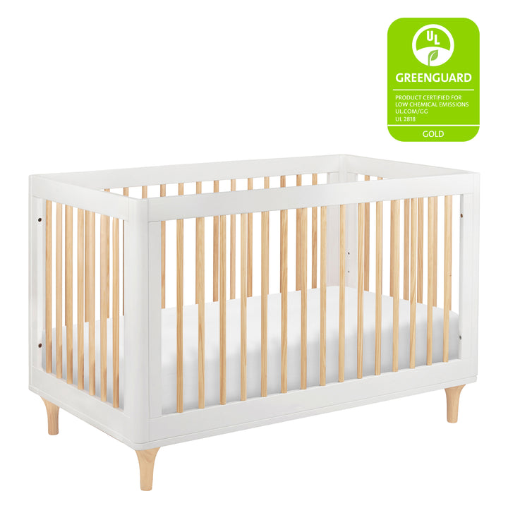 Babyletto Lolly 3-in-1 Convertible Crib with Toddler Bed Conversion Kit