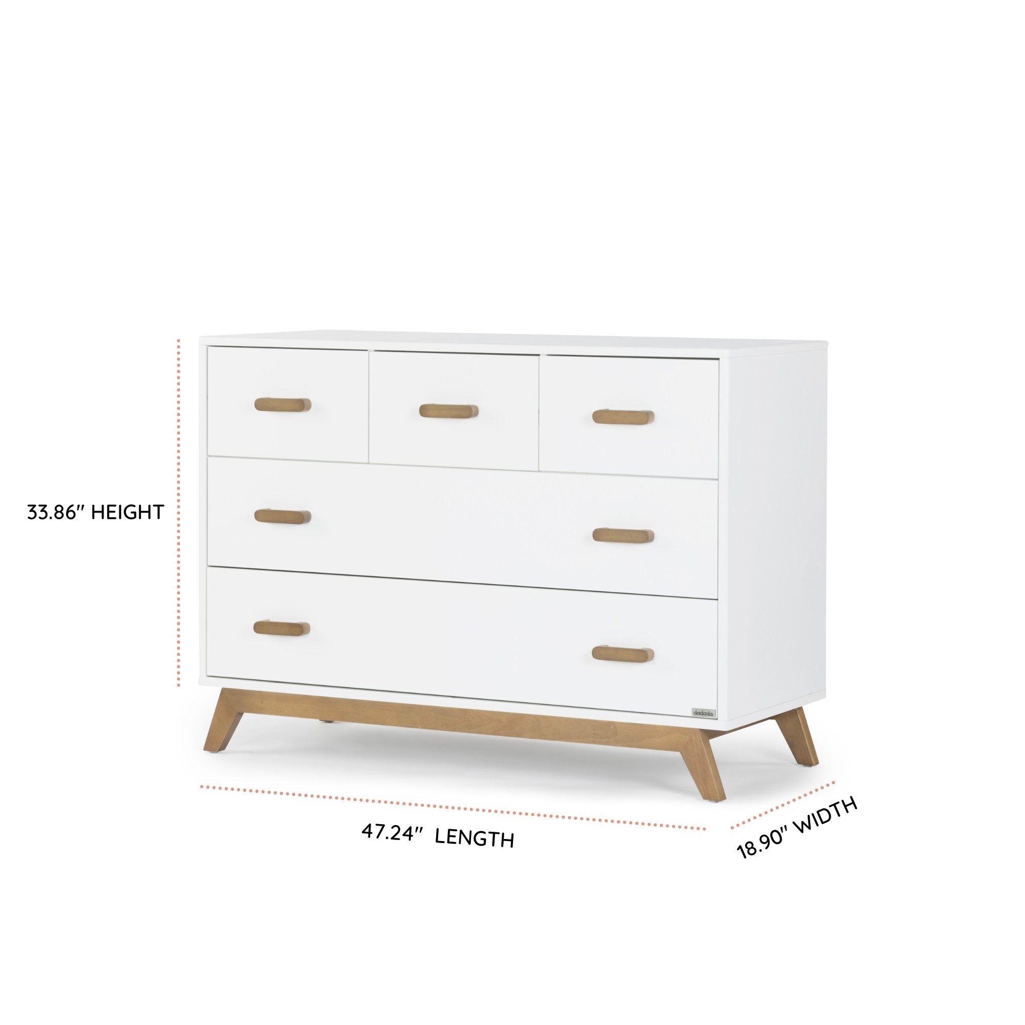 dadada Soho 5-Drawer Dresser