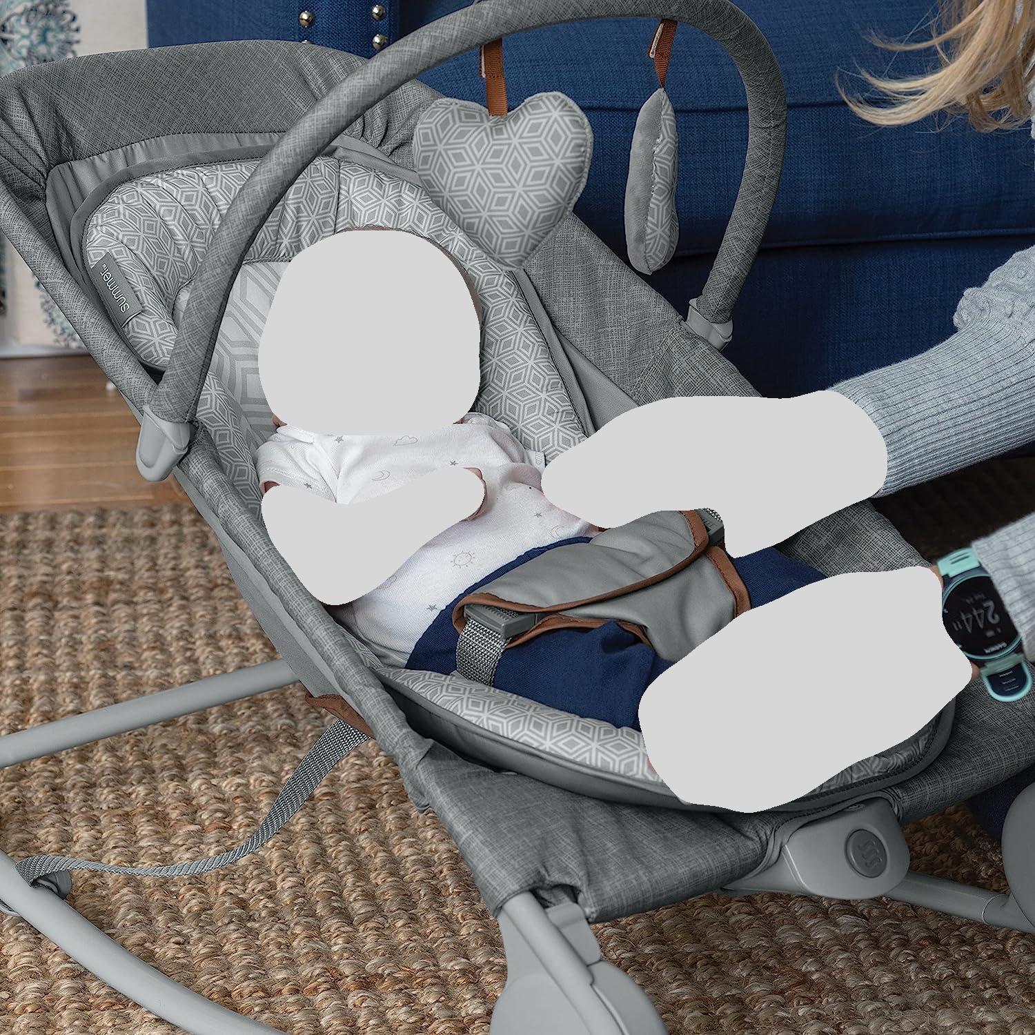 Summer Infant 2-in-1 Bouncer & Rocker Duo