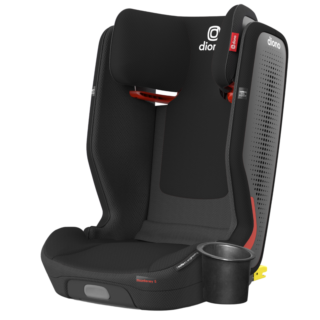 Diono Monterey 5 iST FixSafe Booster Car Seat - DAMAGED BOX