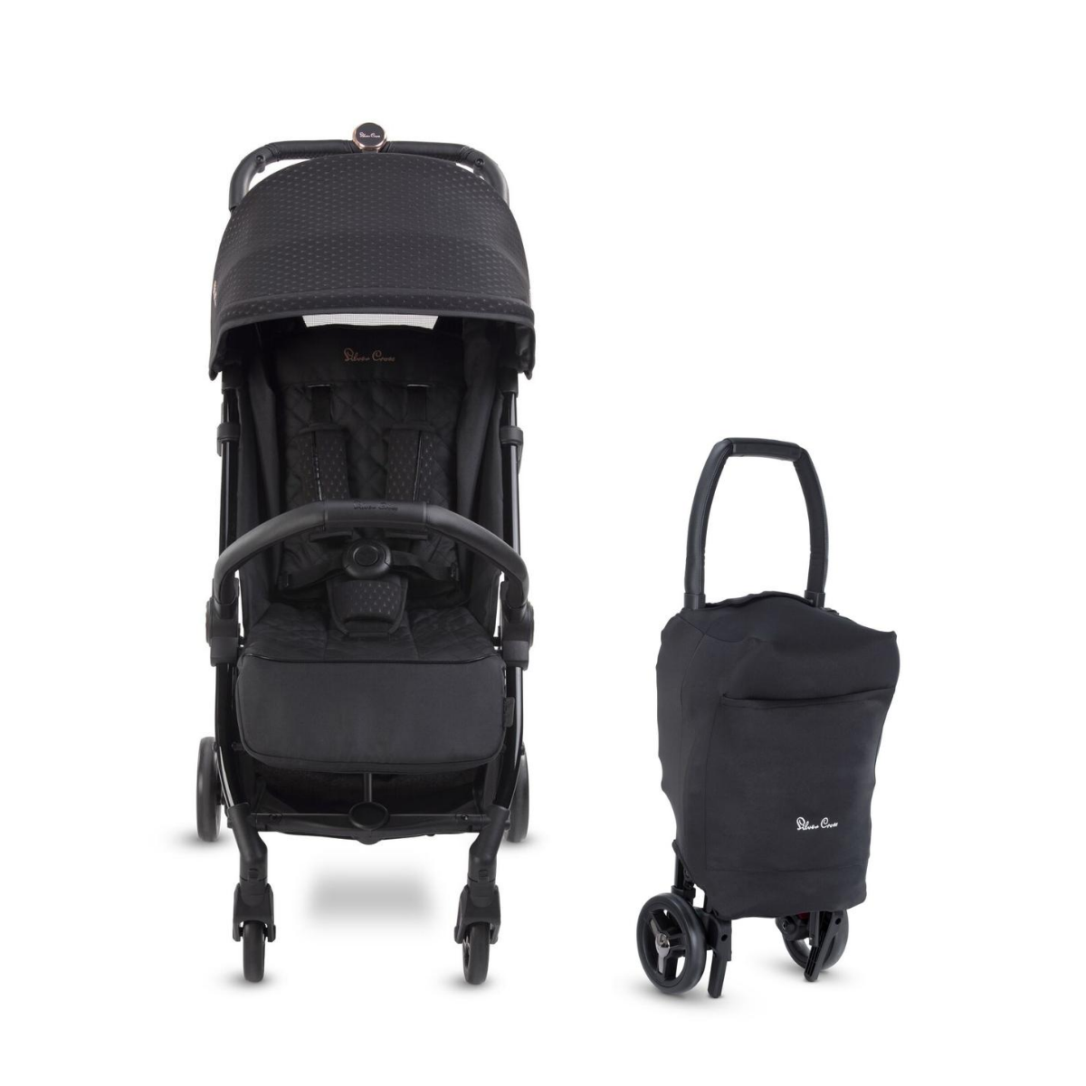 Silver Cross Jet Super Compact Stroller- Eclipse Special Edition