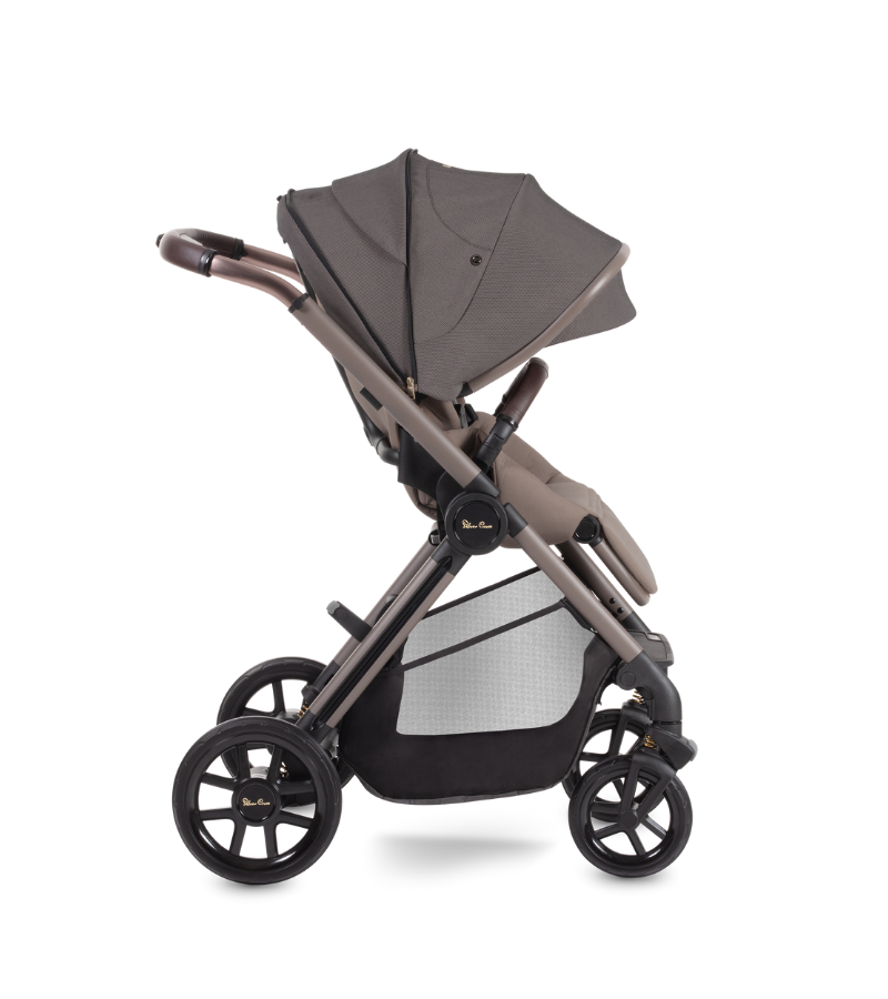 Silver Cross Reef Full-Size Stroller + Bassinet Bundle