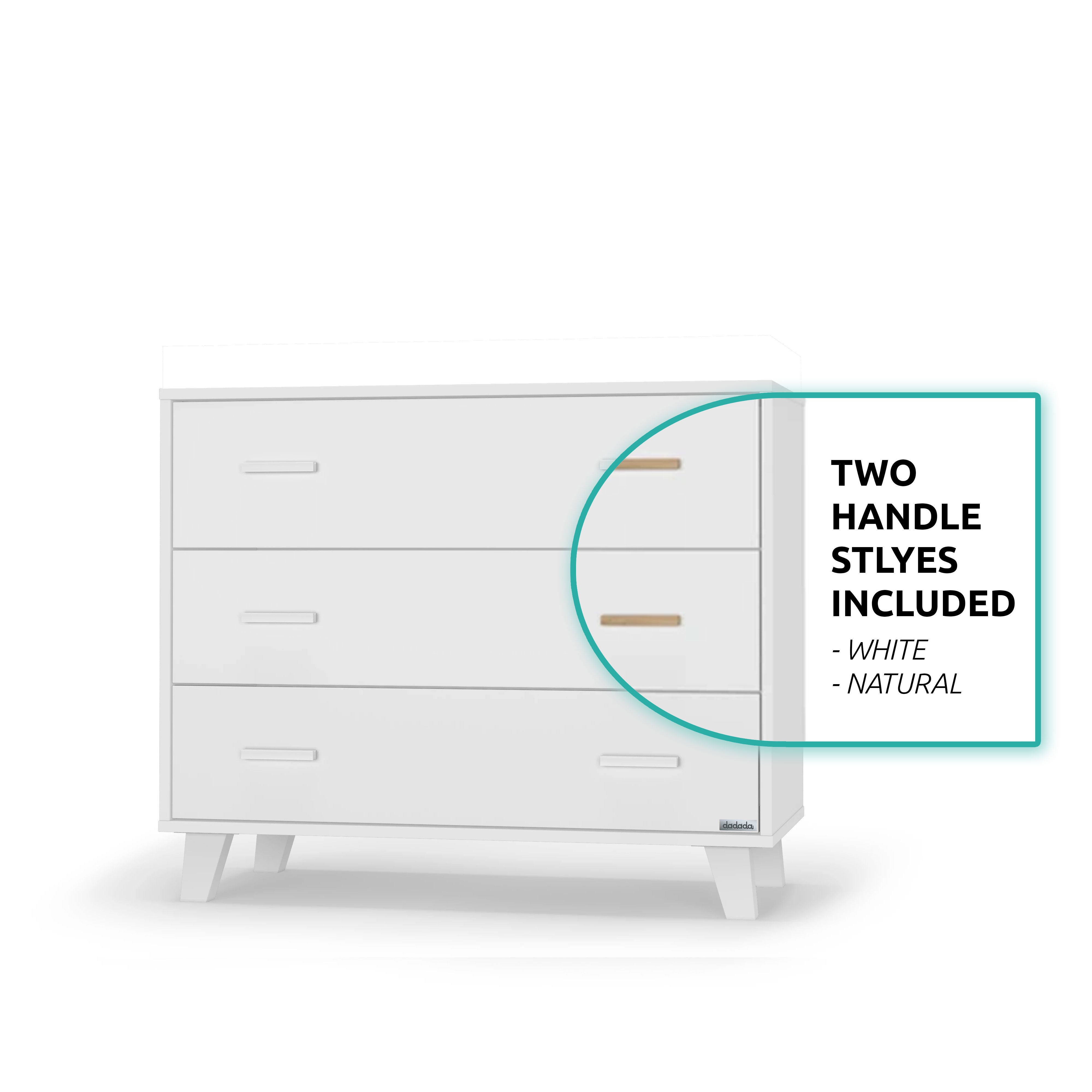 dadada Brooklyn 3-Drawer Dresser