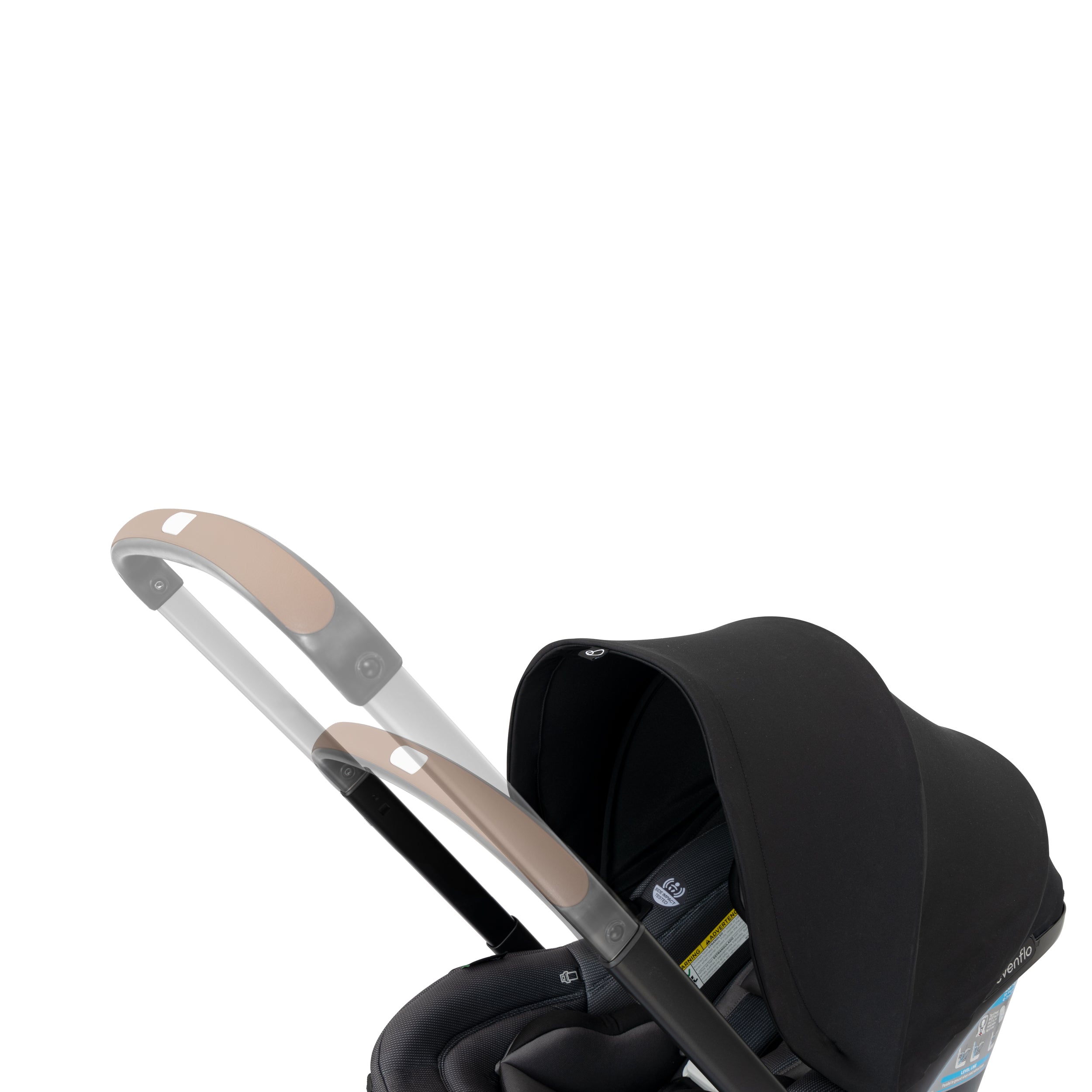 Evenflo Shyft DualRide Infant Car Seat and Stroller Combo with Carryall Storage