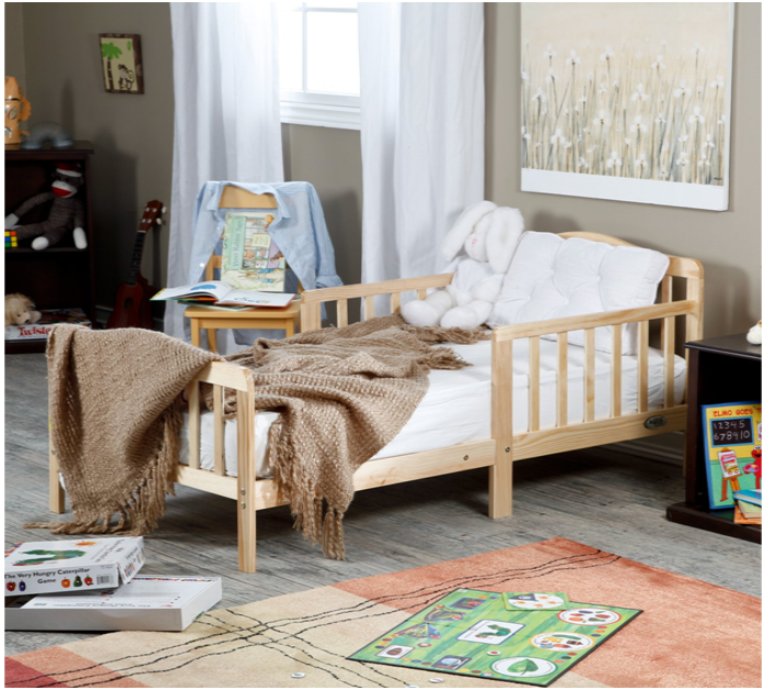 Orbelle Solid Wood Toddler Bed