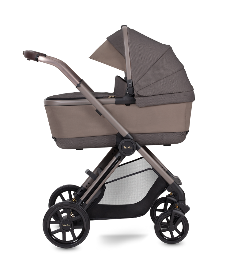 Silver Cross Reef Full-Size Stroller + Bassinet Bundle