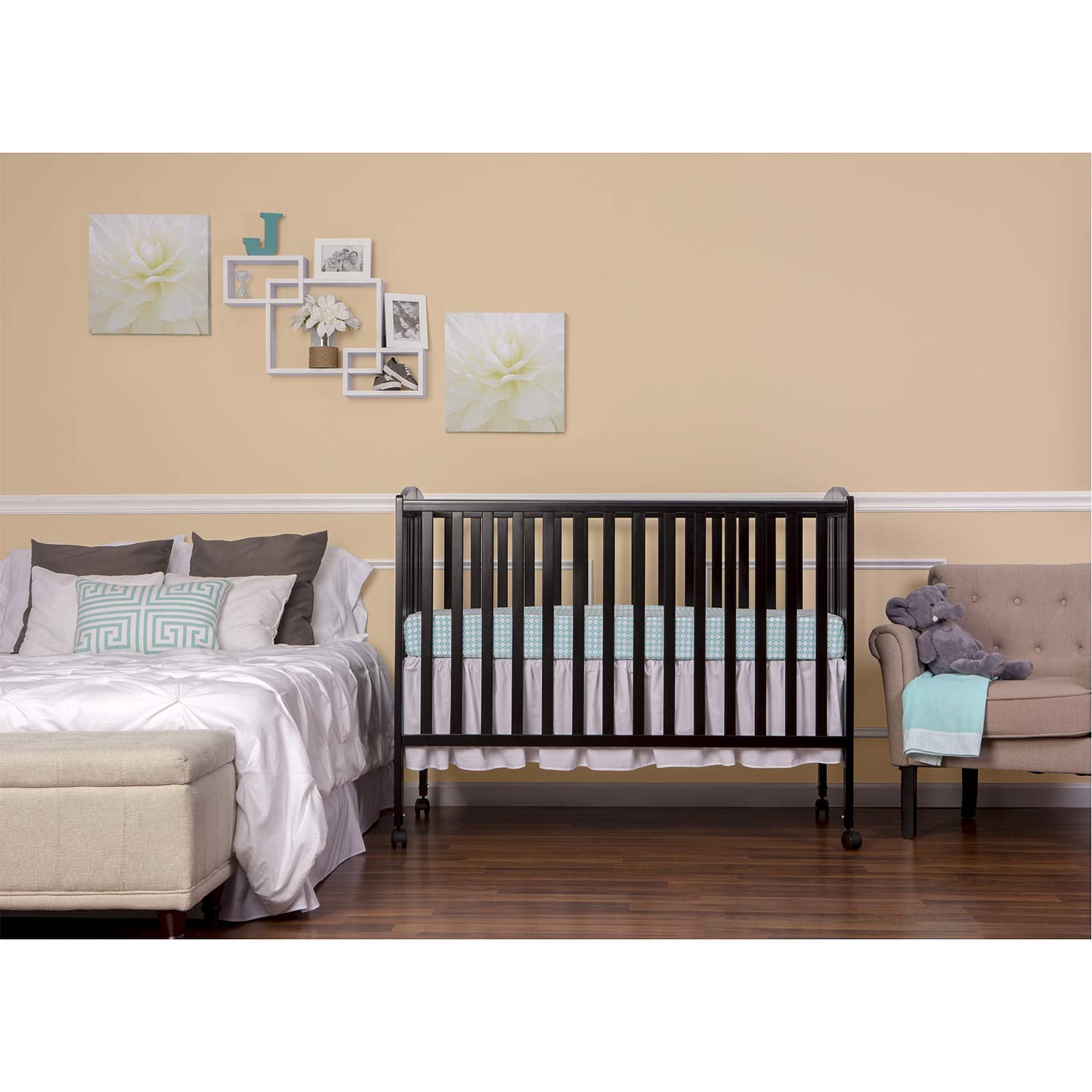 Dream On Me Full Size Folding Crib - Mega Babies