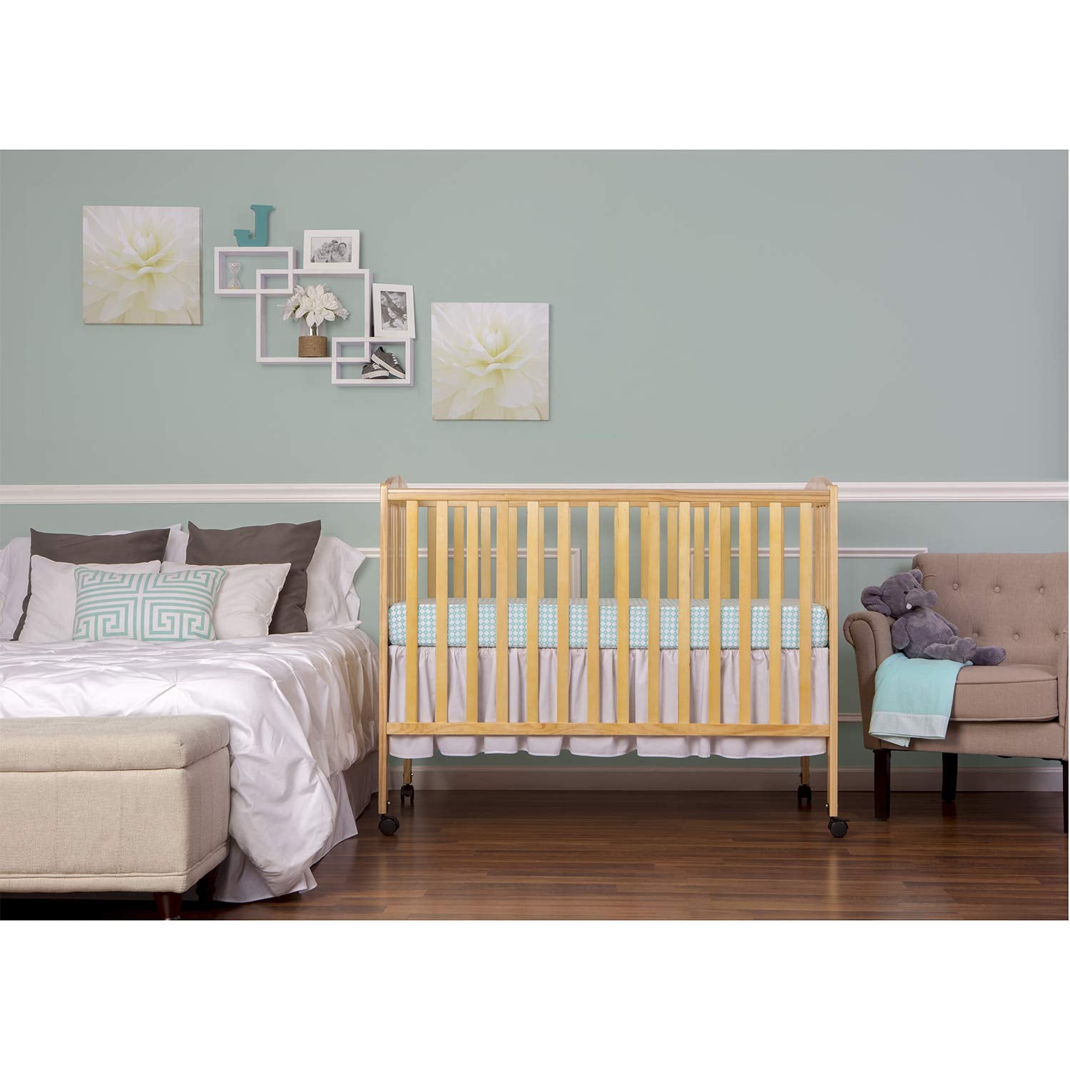 Dream On Me Full Size Folding Crib - Mega Babies