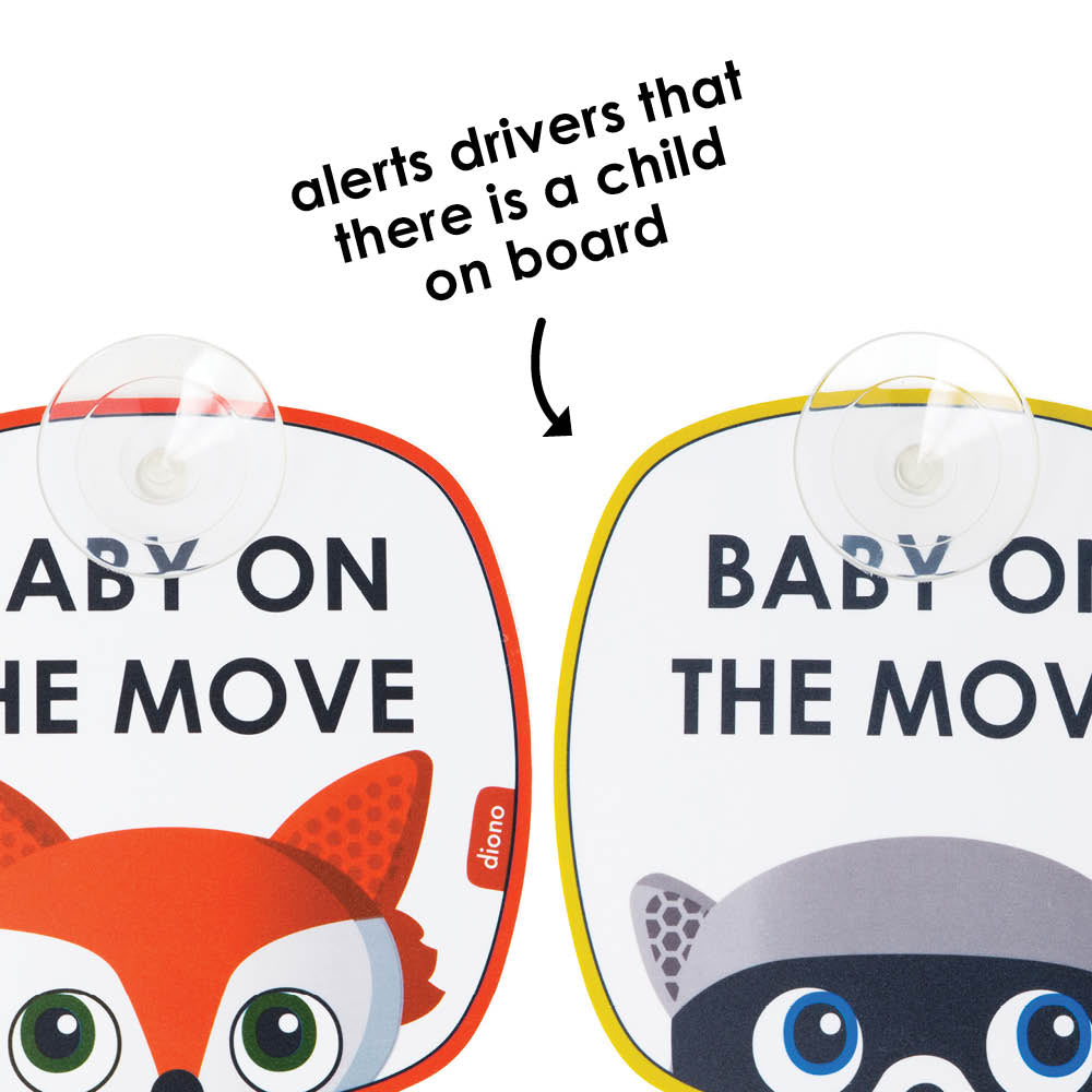 Diono Baby On The Move Signs 2PK