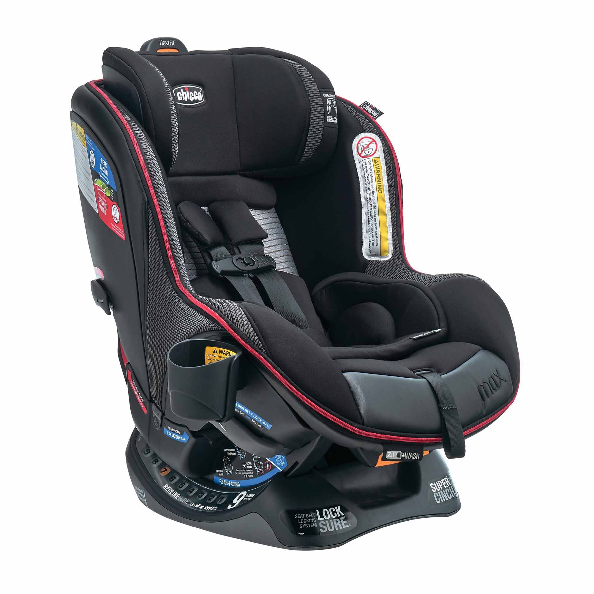 Chicco NextFit Max Zip Air Convertible Car Seat