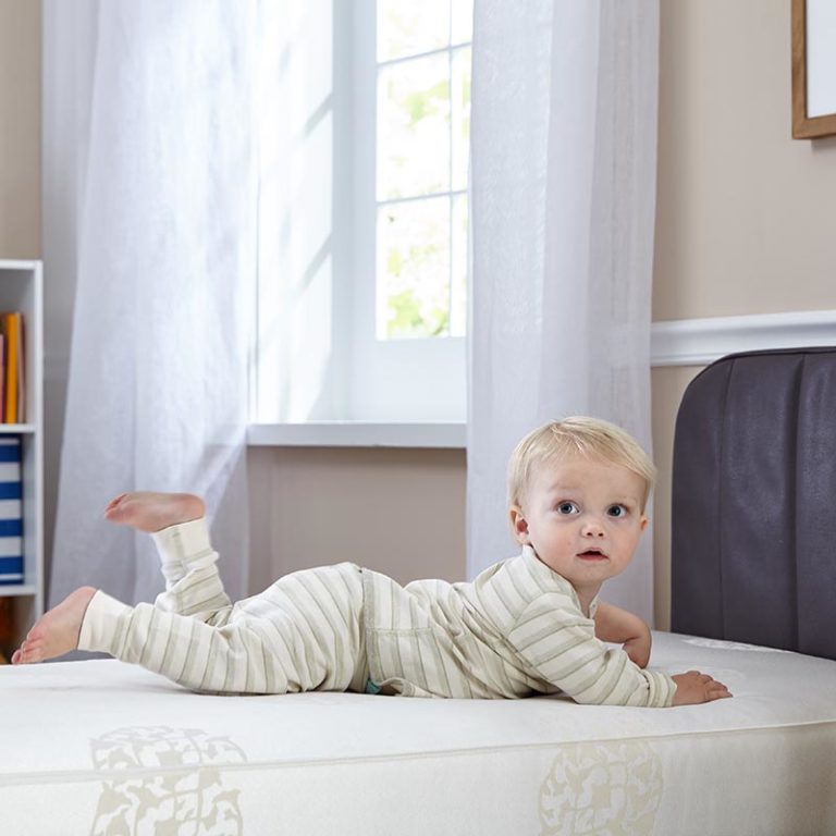 Sealy Naturalis Hybrid 2-Stage Crib and Toddler Mattress