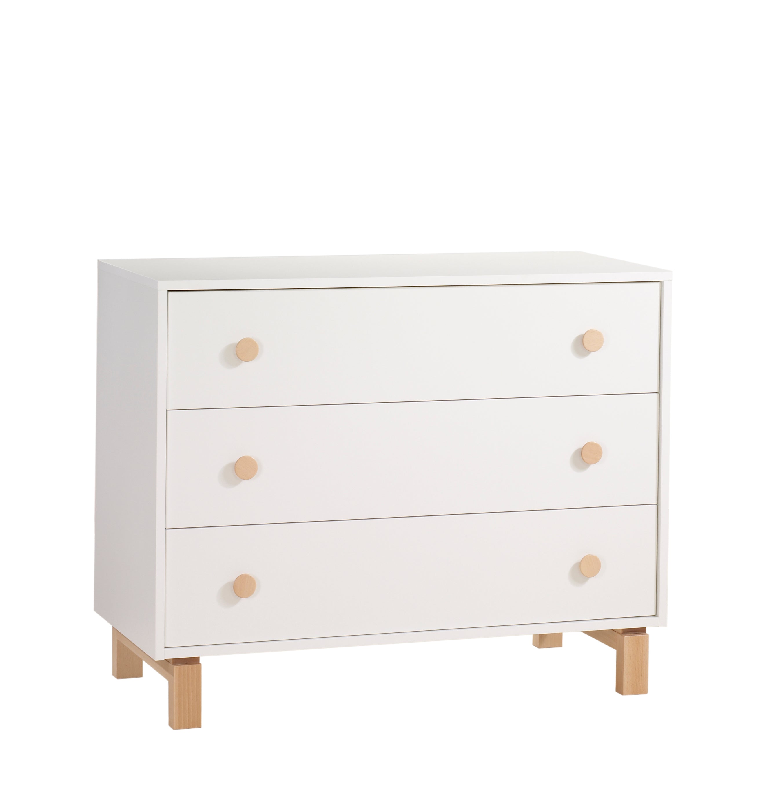 Tulip Bjorn Classic Crib & 3 Drawer Dresser XL Set