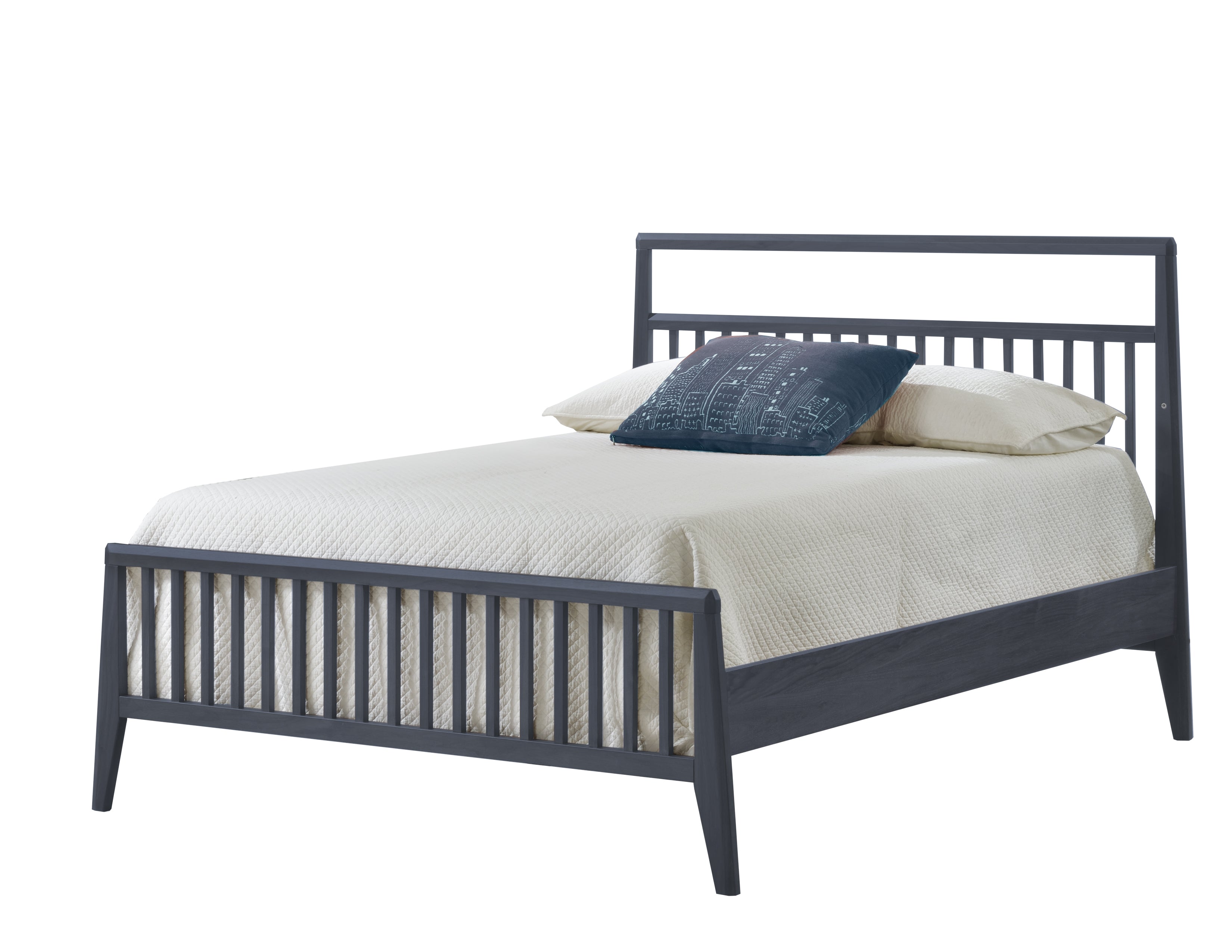 Nest Juvenile - Flexx Double Bed 54" with Low Profile Footboard & Rails