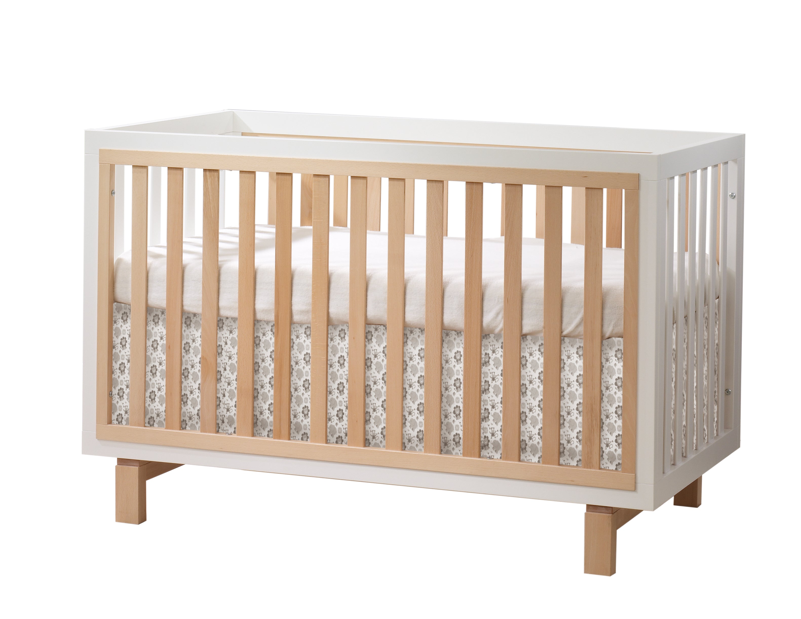 Tulip Bjorn Classic Crib & 3 Drawer Dresser XL Set